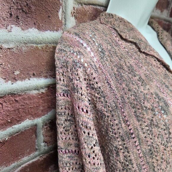 Vintage Women's DAVIDSON'S Long Sleeves Knit V Neck Sweater Medium - Picture 3 of 7